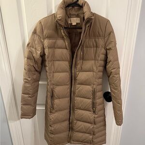 Michael Kors Women's Mocha Puffer Jacket